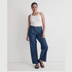 NWT Madewell The Harlow Wide-Leg Jean in Fairson Wash size 31